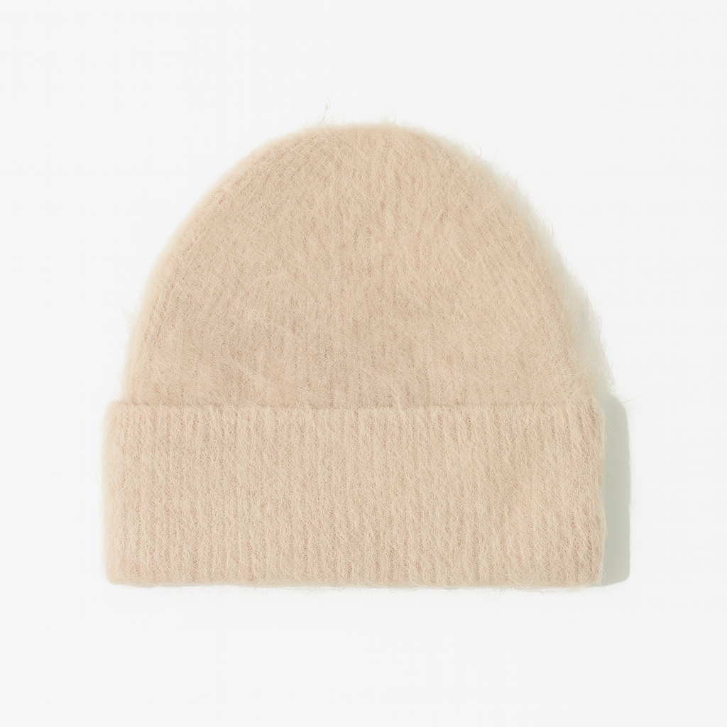Knitlab Fuzzy Knit Beanie Dam - onesize